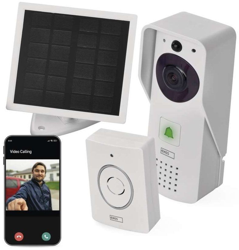 Відеодзвінок Emos IP-09D (H4030) ціна 7326 грн - фотографія 2