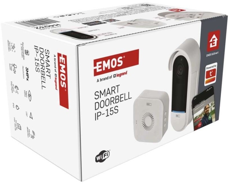 огляд товару Відеодзвінок Emos IP-15S (H4032) - фотографія 12