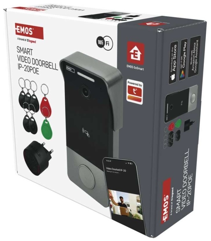Відеодзвінок Emos IP-20PoE (H4033) зовнішній вигляд - фото 9