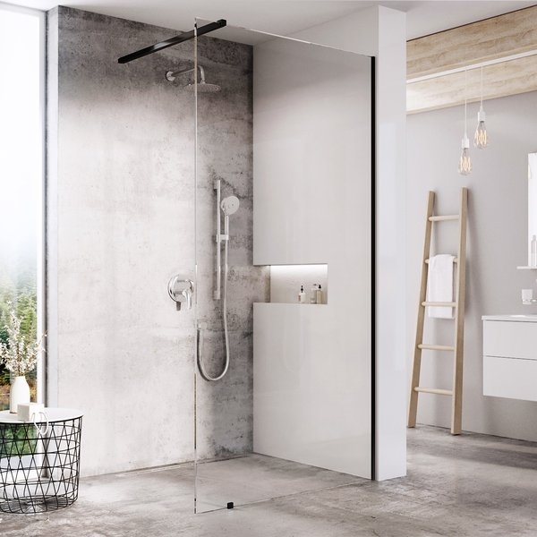 Ravak Walk-In Wall 120 чорний+transparent (GW9WG0300Z1)