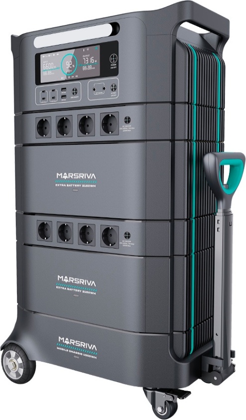 в продаже Модуль Marsriva H1500 2200Вт, 4xAC, LiFePO4 - фото 3