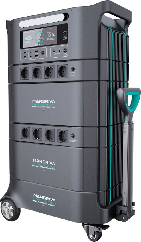 в продаже Дополнительная батарея Marsriva H1610 1037Вт/час LiFePO4 - фото 3