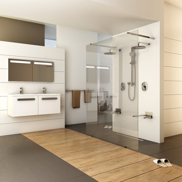 в продаже Душевая кабина Ravak Walk-In Free 130 полированный алюминий+transparent (GW9FJ0C00Z1) - фото 3