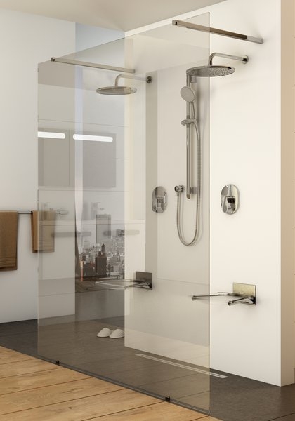 продаём Ravak Walk-In Free 130 полированный алюминий+transparent (GW9FJ0C00Z1) в Украине - фото 4
