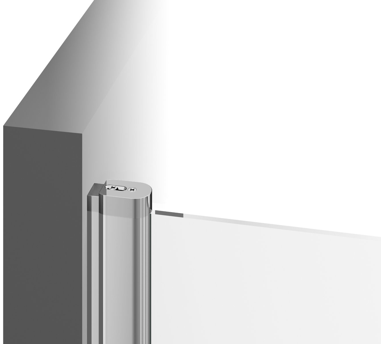 Душові двері Ravak Chrome 100 см CSD2-100 полірований алюміній+transparent (0QVACC00Z1) відгуки - зображення 5