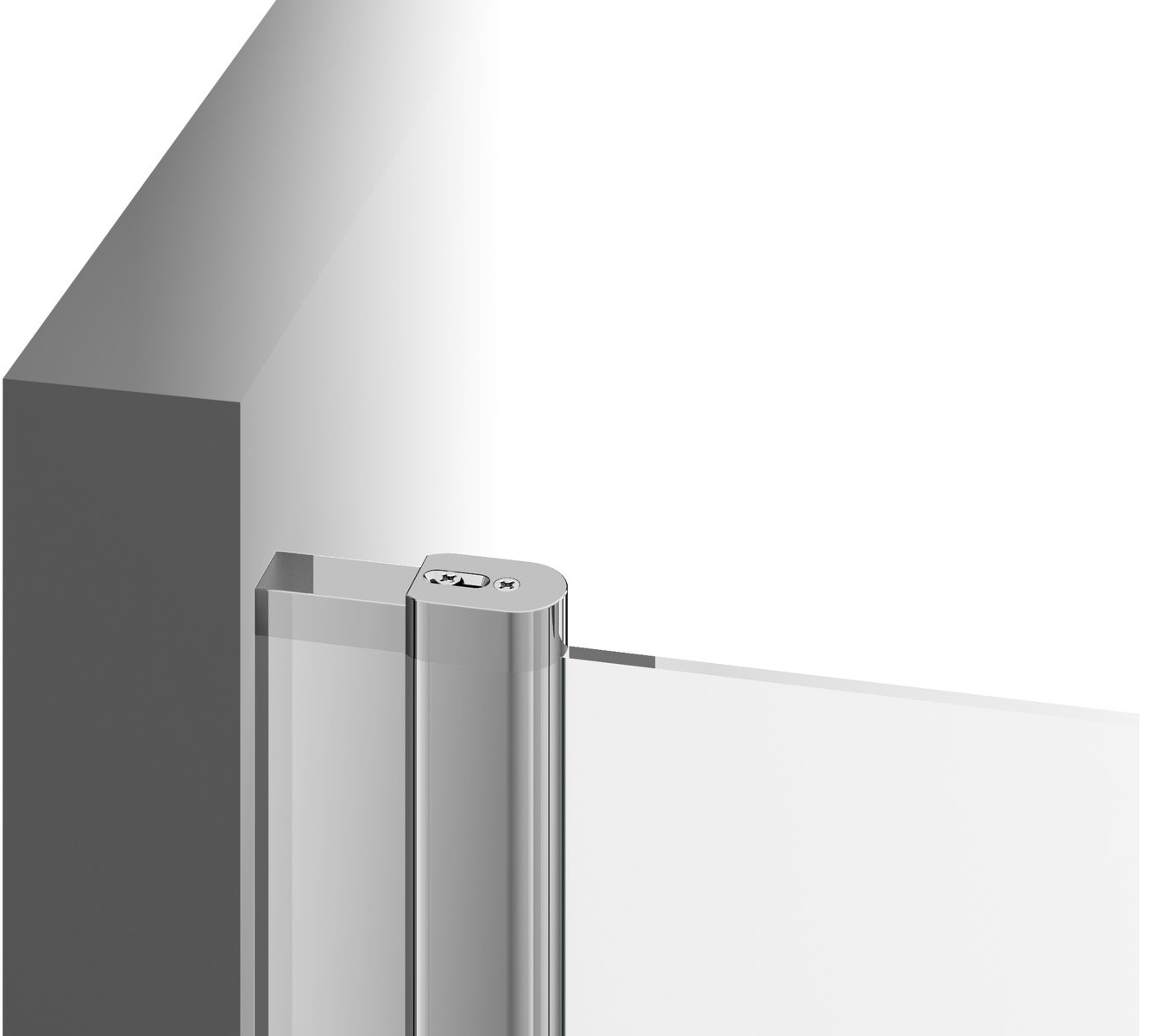 Душові двері Ravak Chrome 80 см CSD1-80 полірований алюміній+transparent (0QV40C00Z1) інструкція - зображення 6