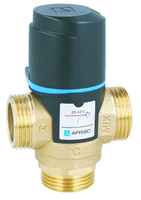 Купить термостатический клапан Afriso ATM361 G 1" 20-43° Kvs 1.6 (1236110) в Киеве