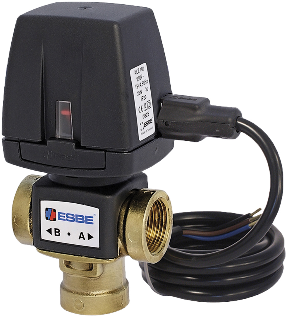 Моторизованный отводной клапан ESBE VZD161, Rp 3/4", Kvs 6.0 (43080100)
