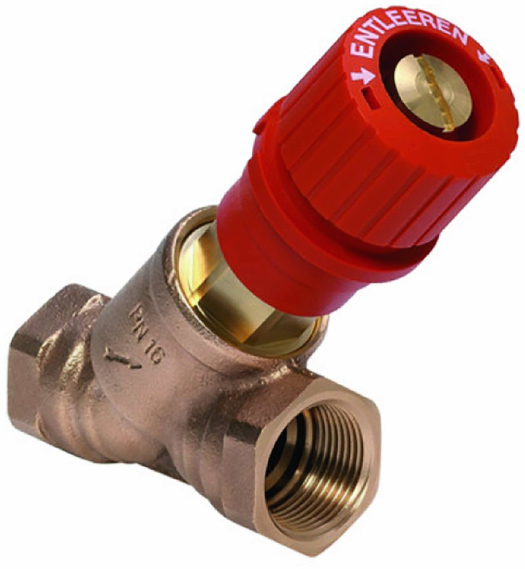 Ручной запорно-измерительный клапан Honeywell Kombi-3-plus, Red, DN40, PN16, Kvs 20 (V5000Y0040)