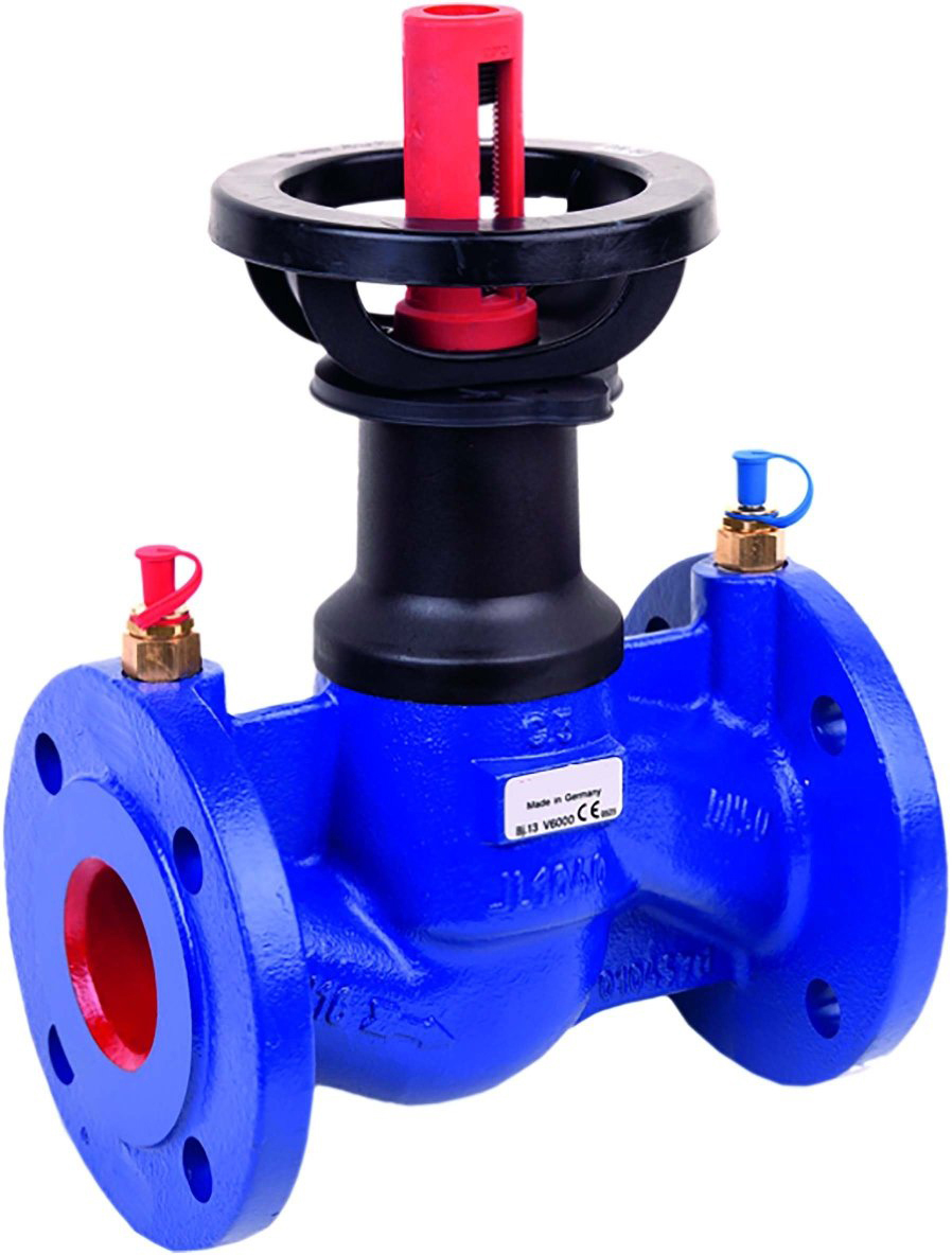 Ручной балансировочный клапан Honeywell Kombi-F-II, DN100, Kvs 165 (V6000D0100A)