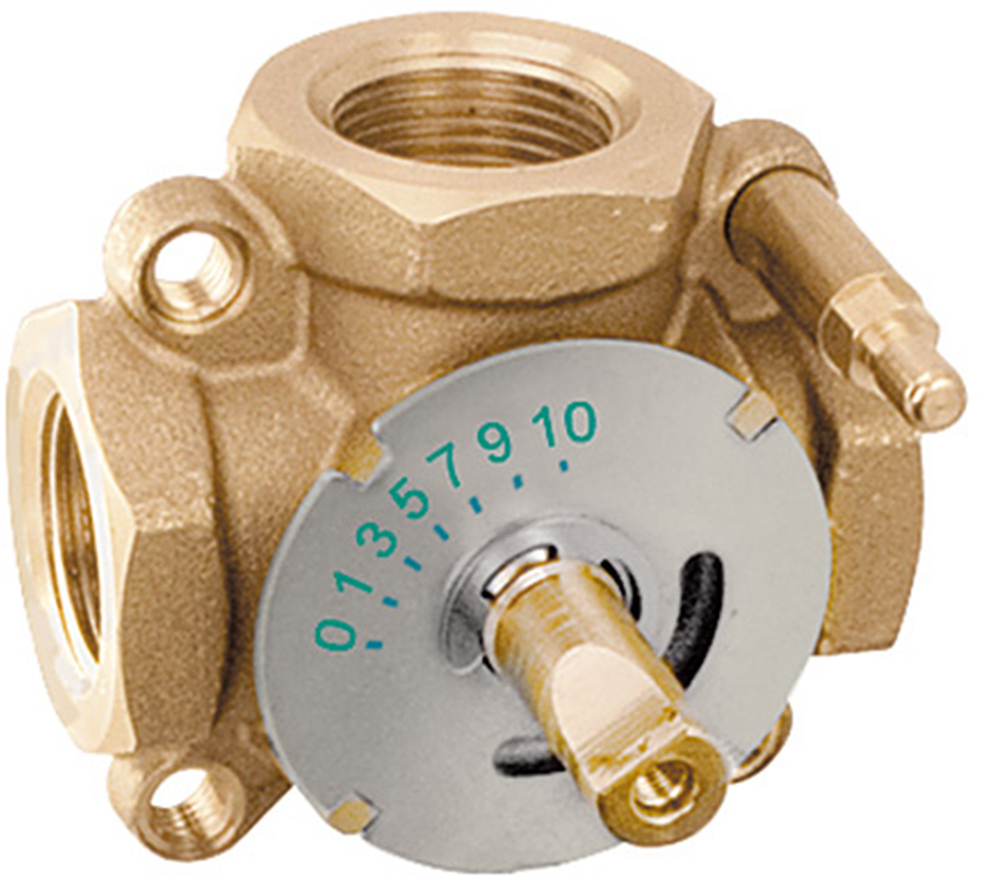 Трехходовой смесительный клапан Meibes M3-32-12 DN32, Kvs 12, 1¼" (MEIH-3P54KV12)