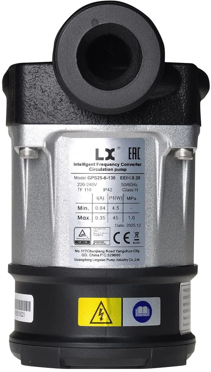 Циркуляційний насос AquaJoy LXGPS25-6-130 відгуки - зображення 5