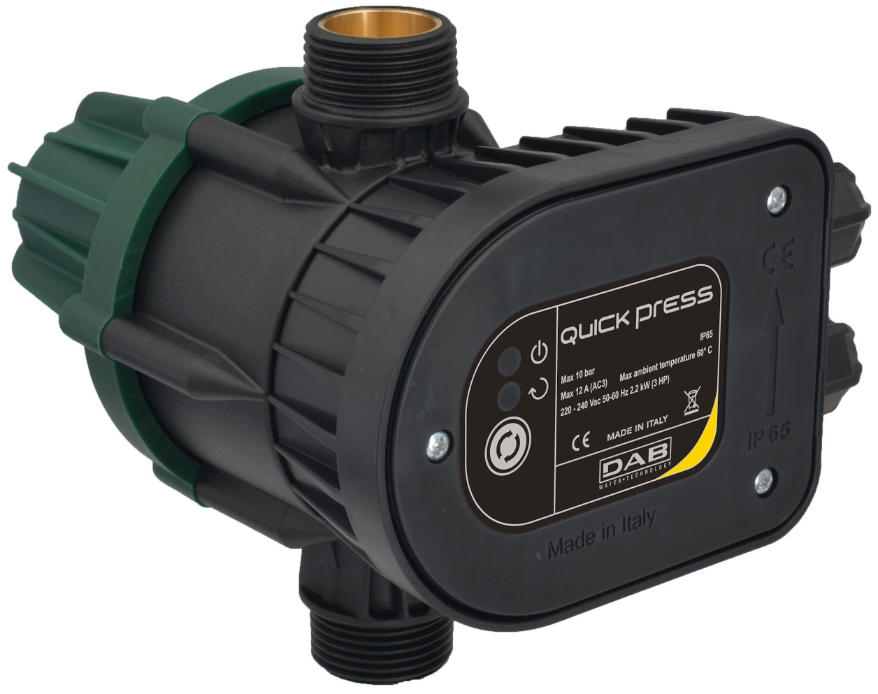 Контролер тиску і потоку DAB Quickpress 1.1-2.2 kW 1x230V 1.5 Bar S/CAVI (60219664)