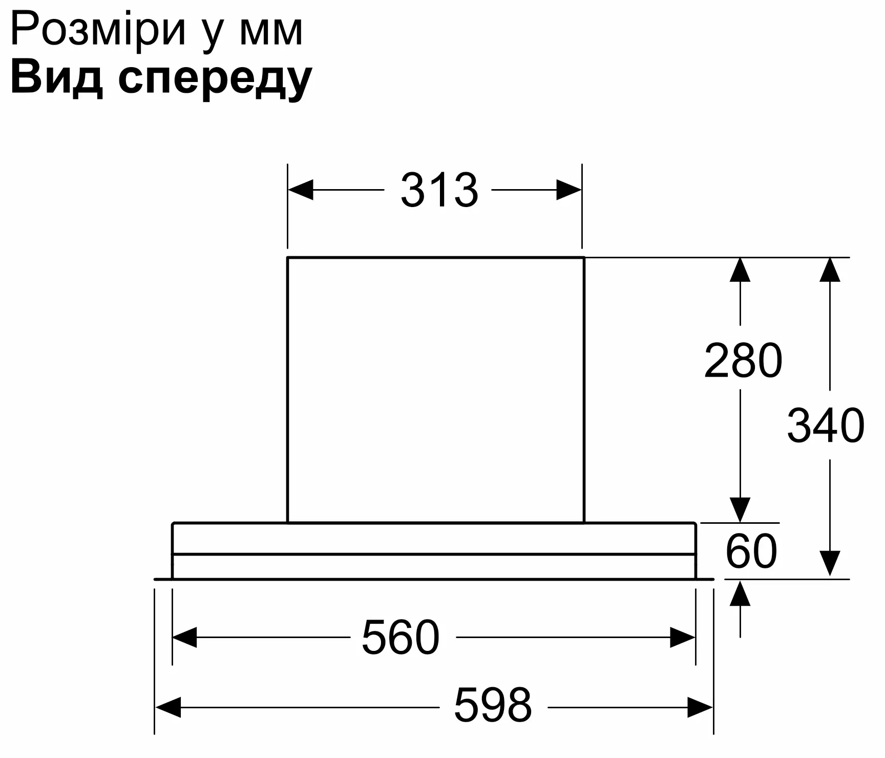 Siemens LJ65BCC60 Габаритные размеры