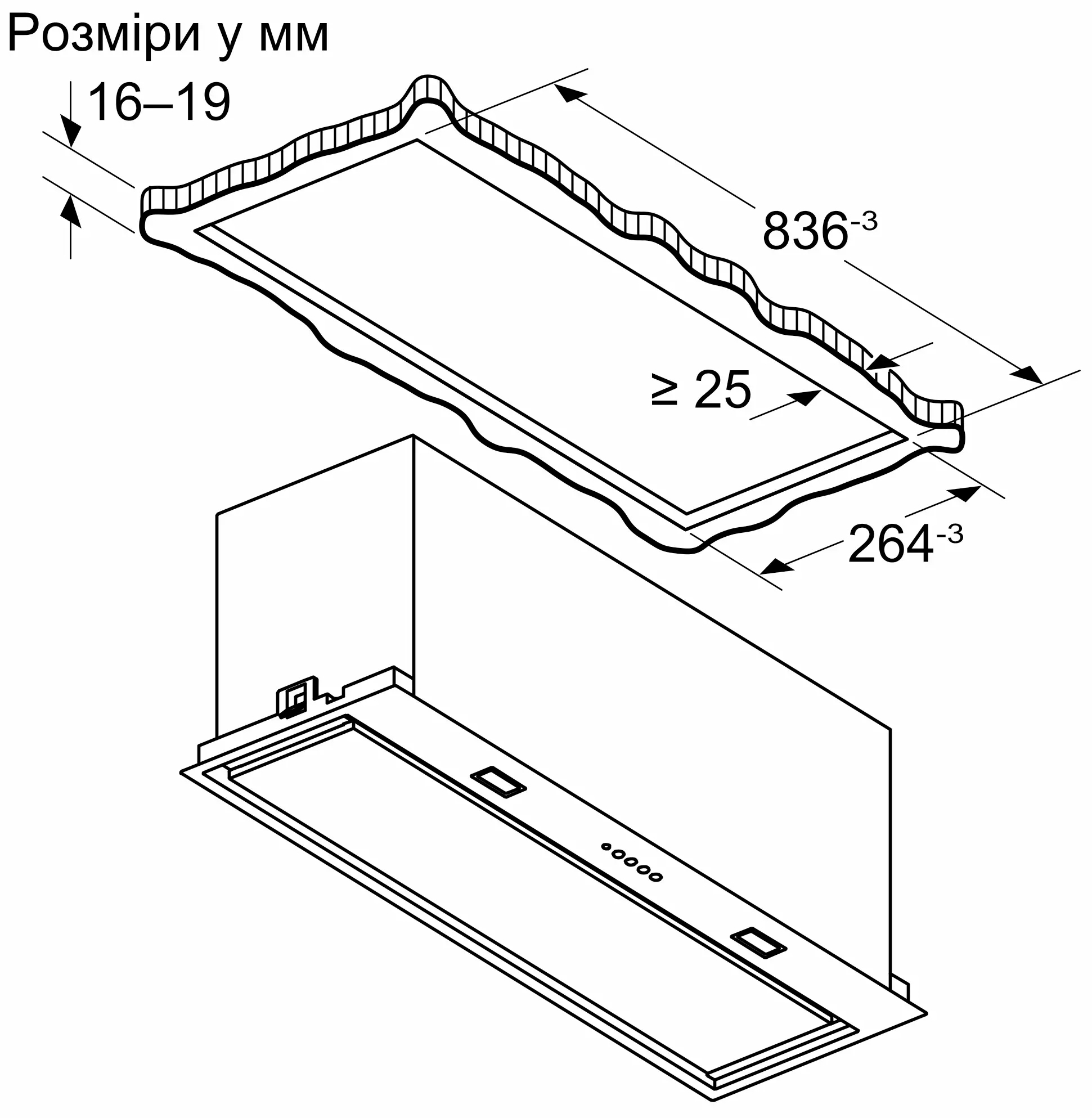 Siemens LB88NPC60 Габаритные размеры