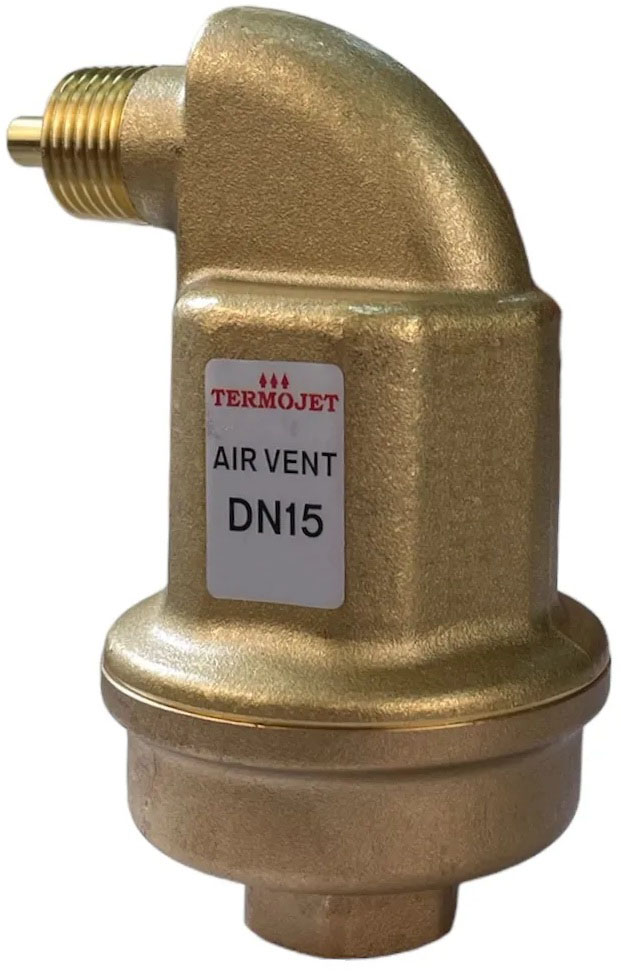 Автоматический воздухоотводчик Termojet Air Vent DN15 (1/2")