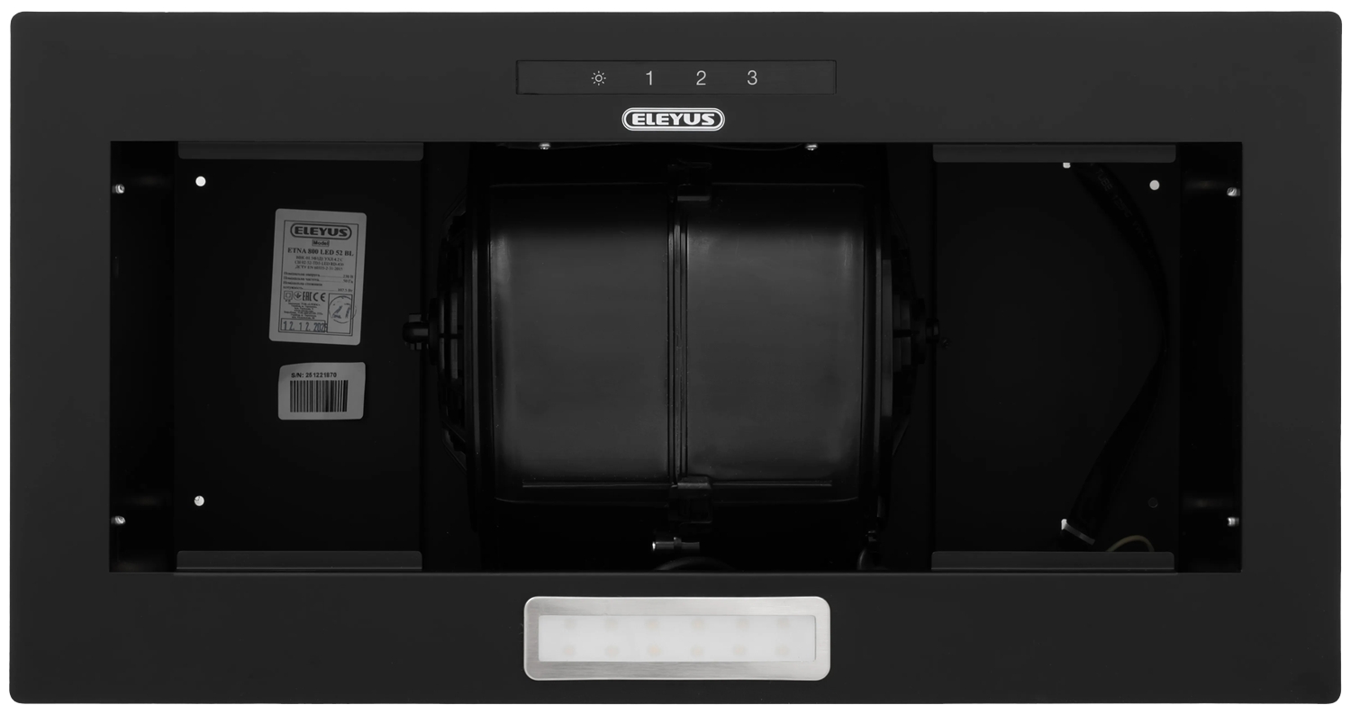 Кухонна витяжка Eleyus Etna 800 Led 52 BL інструкція - зображення 6