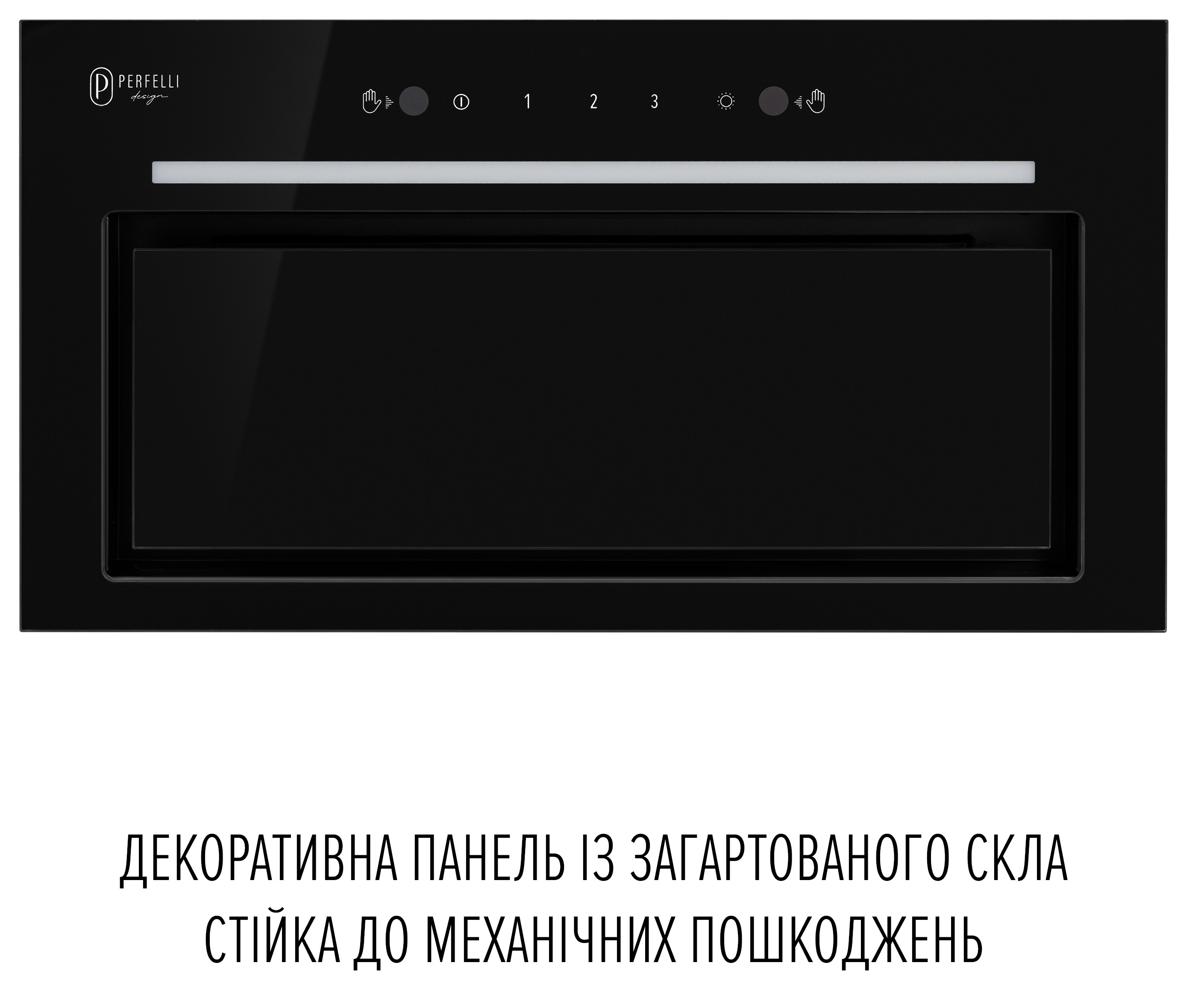 в продаже Кухонная вытяжка Perfelli Design Filini 5 NW Nero Silenzio - фото 3