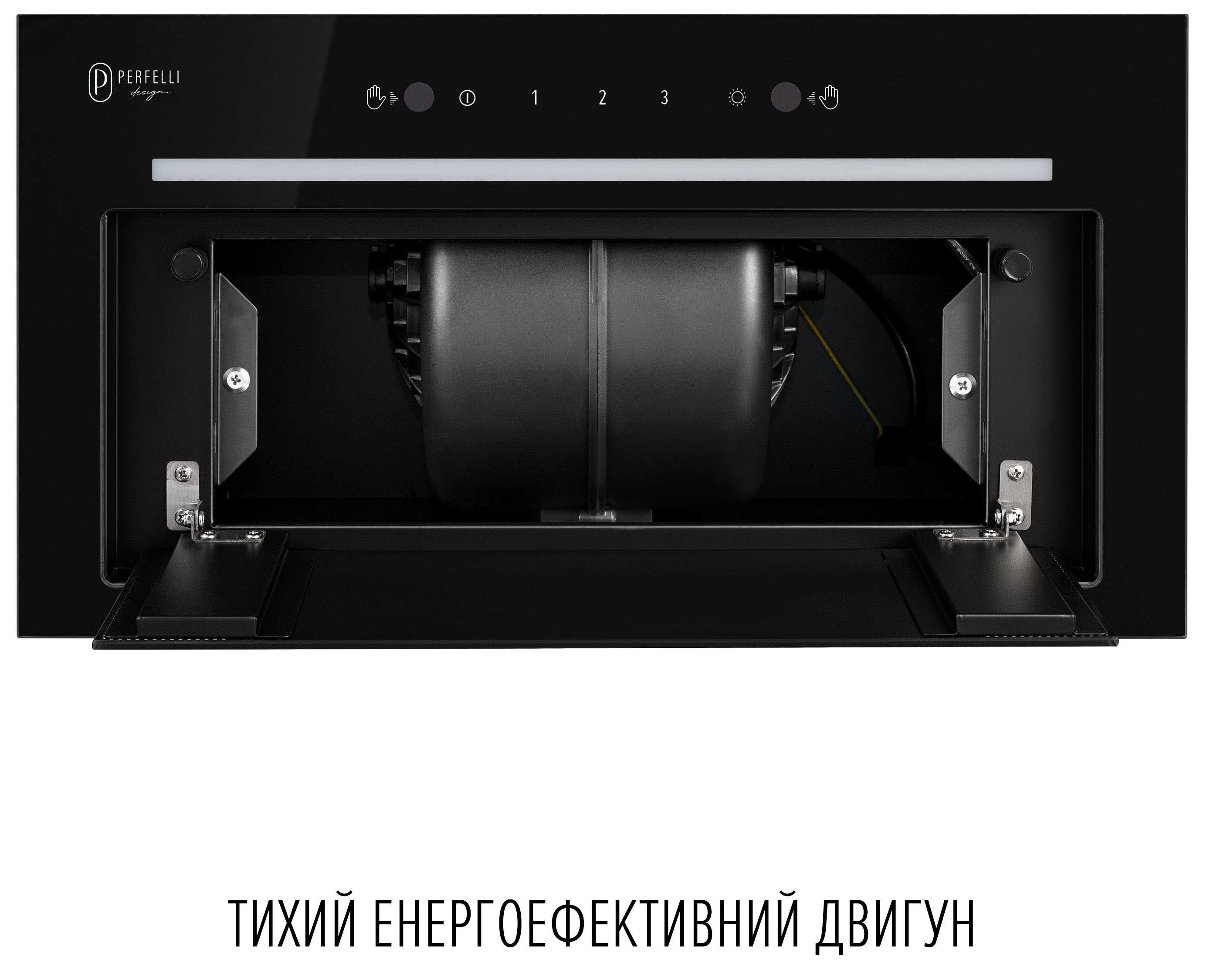 Кухонная вытяжка Perfelli Design Filini 5 NW Nero Silenzio отзывы - изображения 5