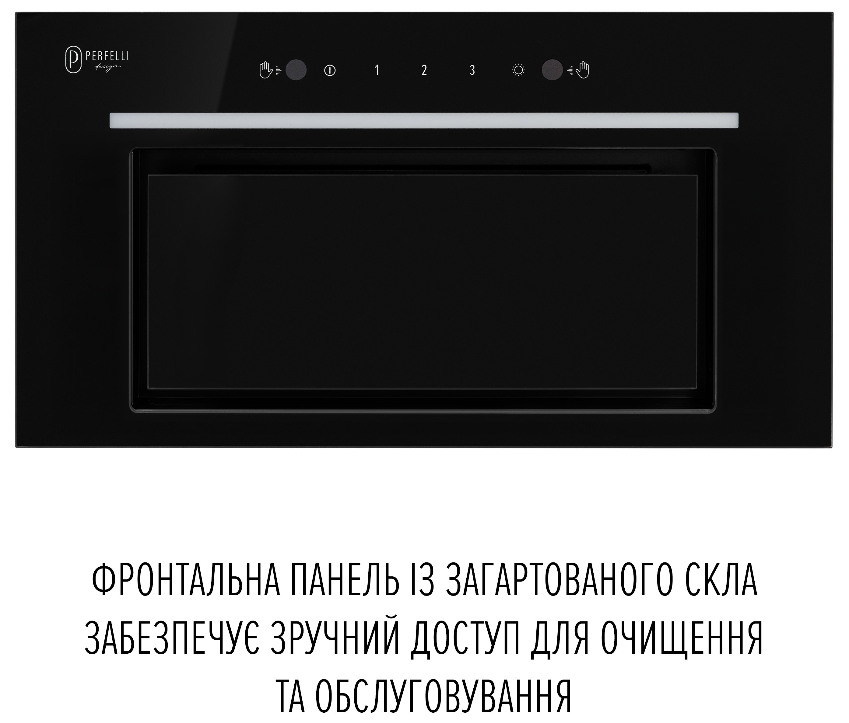 в продаже Кухонная вытяжка Perfelli Design Filini 6 Nero - фото 3
