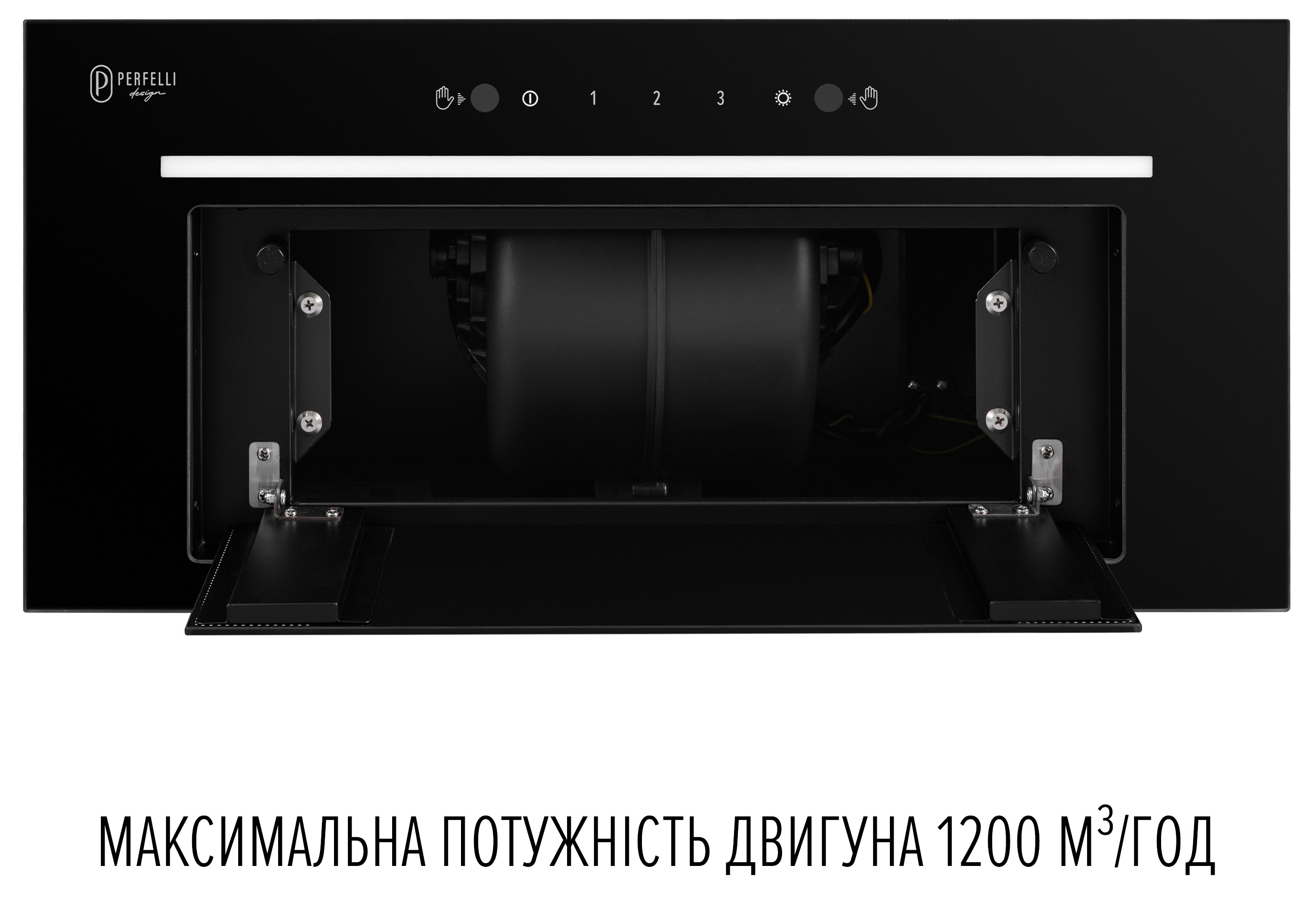 Кухонная вытяжка Perfelli Design Filini 6 Nero отзывы - изображения 5