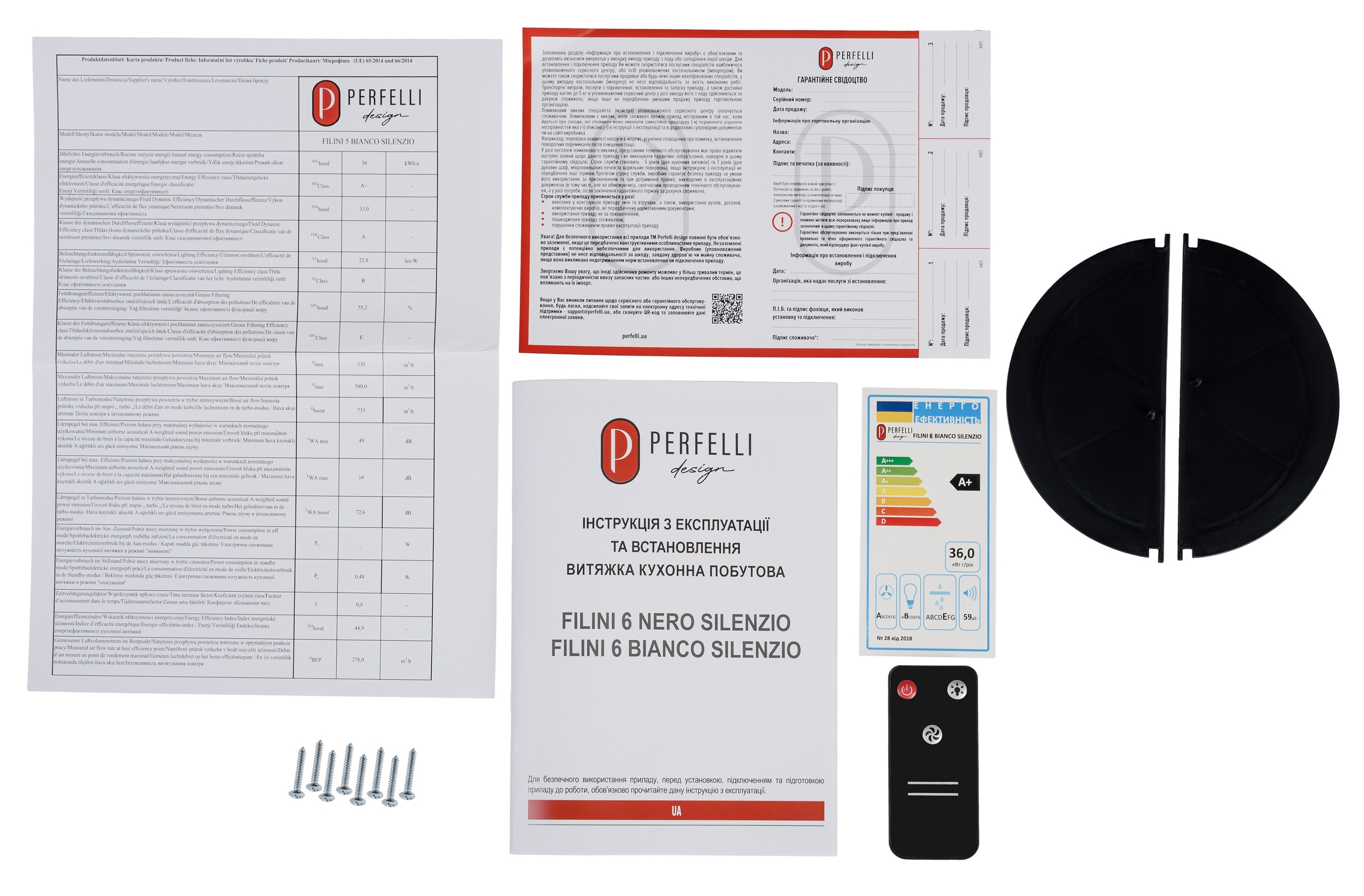 Perfelli Design Filini 6 Nero в магазине - photo 17