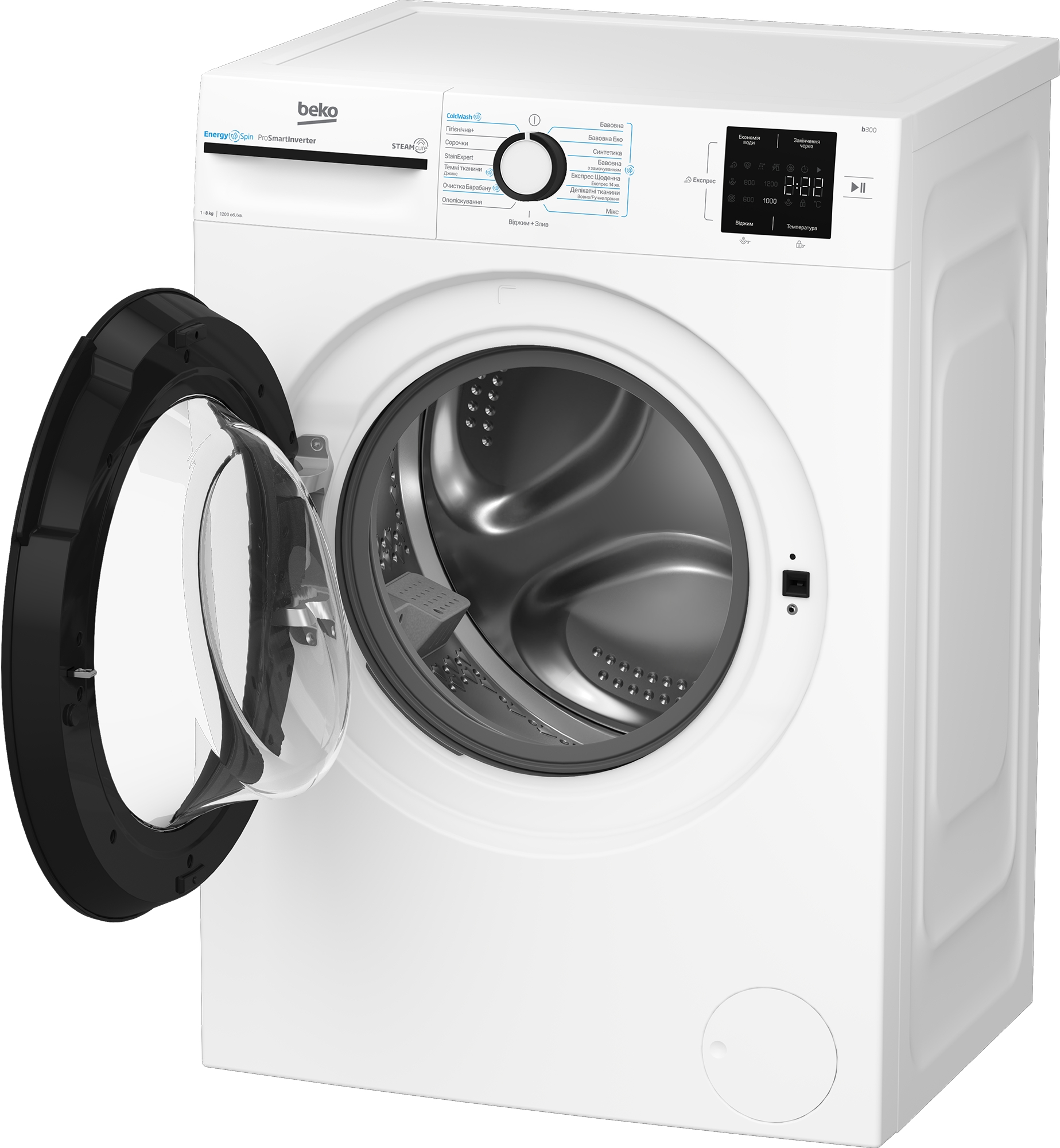 Пральна машина Beko BM3WFU38215WB ціна 17499 грн - фотографія 2