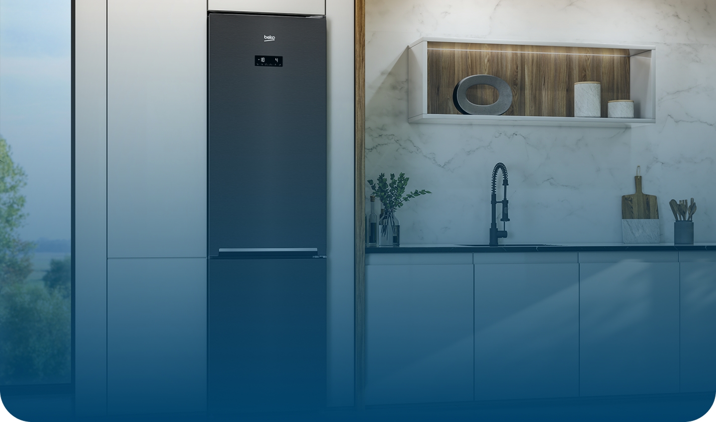 Холодильник Beko RCNA406E40ZXBRN характеристики - фотография 7