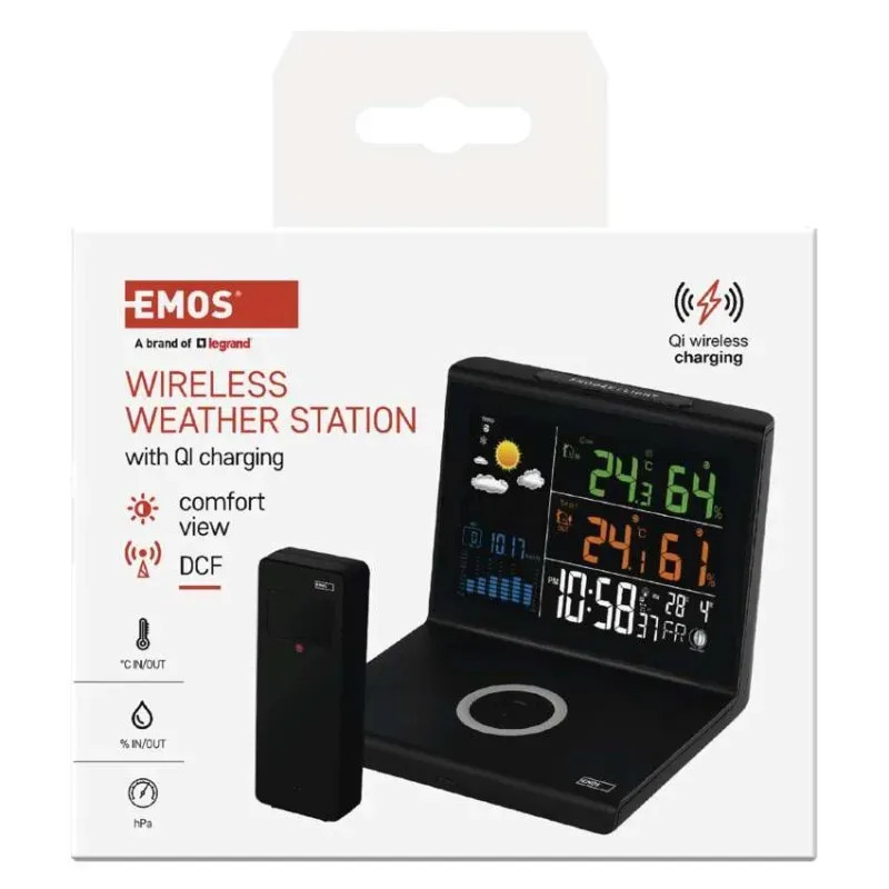 обзор товара Метеостанция Emos E8010 - фотография 12