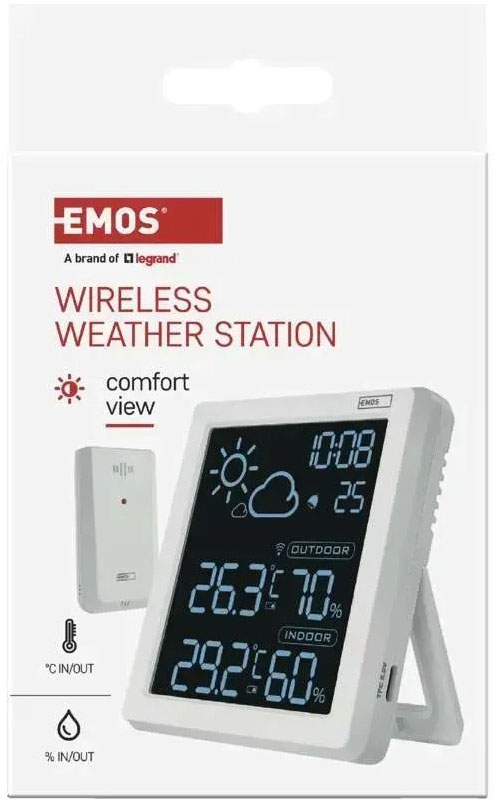 обзор товара Метеостанция Emos E8647W - фотография 12