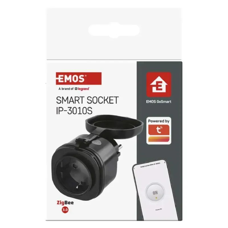 обзор товара Умная розетка Emos P5534 GoSmart ZigBee 3.0 IP44 - фотография 12