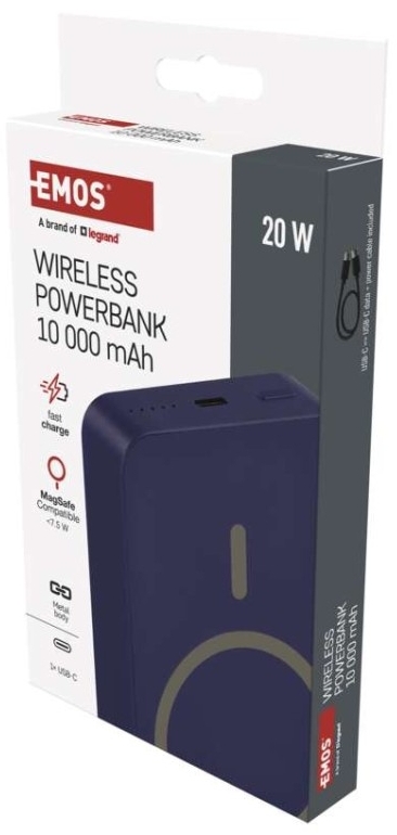 Emos B0551BL MagSafe 10000 mAh 20W в магазине - photo 17