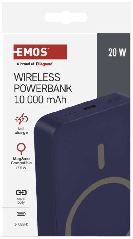 карта товара Emos B0551BL MagSafe 10000 mAh 20W - photo 16