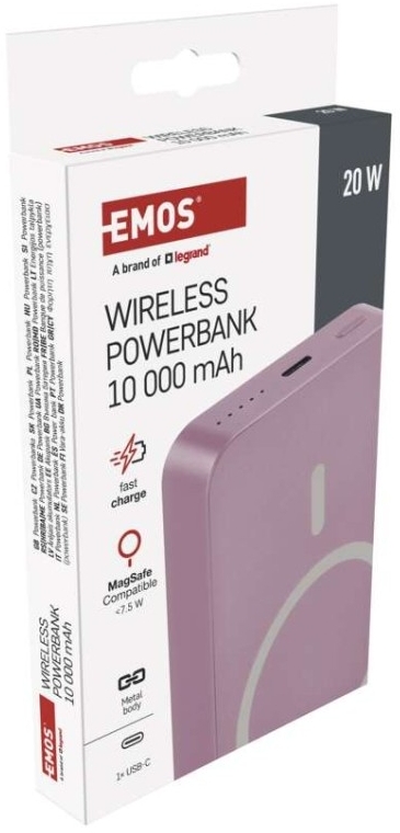 в ассортименте Повербанк Emos B0551S MagSafe 10000 mAh 20W в магазине - photo 18