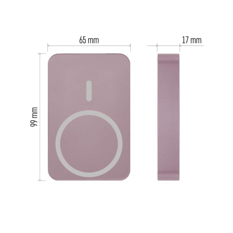 Emos B0551S MagSafe 10000 mAh 20W Габаритные размеры