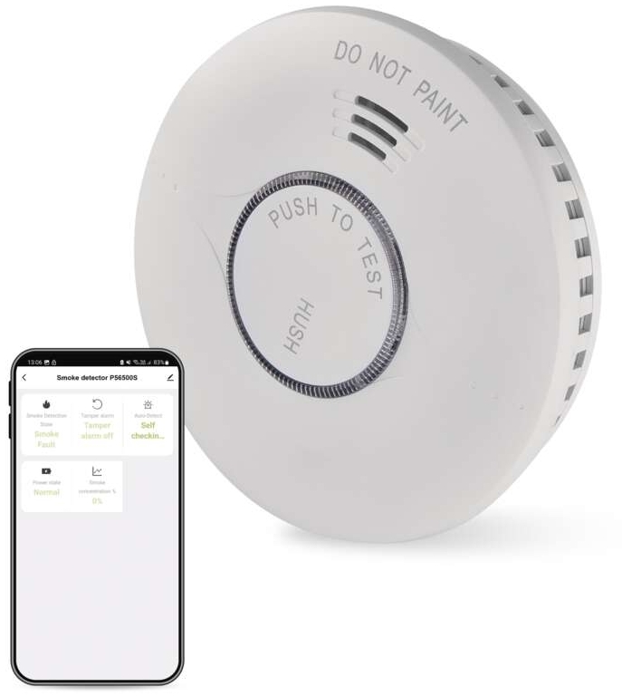 Датчик дыма Emos GoSmart P56500S с WiFi внешний вид - фото 9
