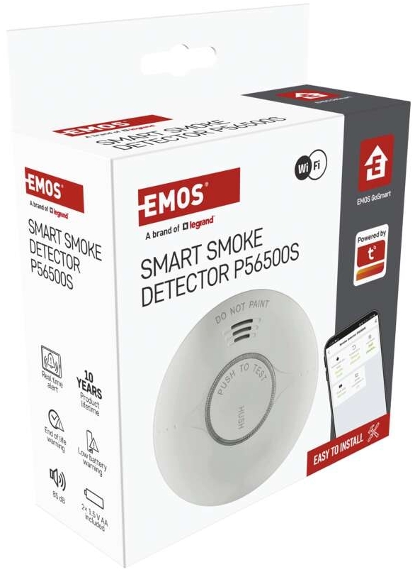в наличии Датчик дыма Emos GoSmart P56500S с WiFi в магазине - photo 22