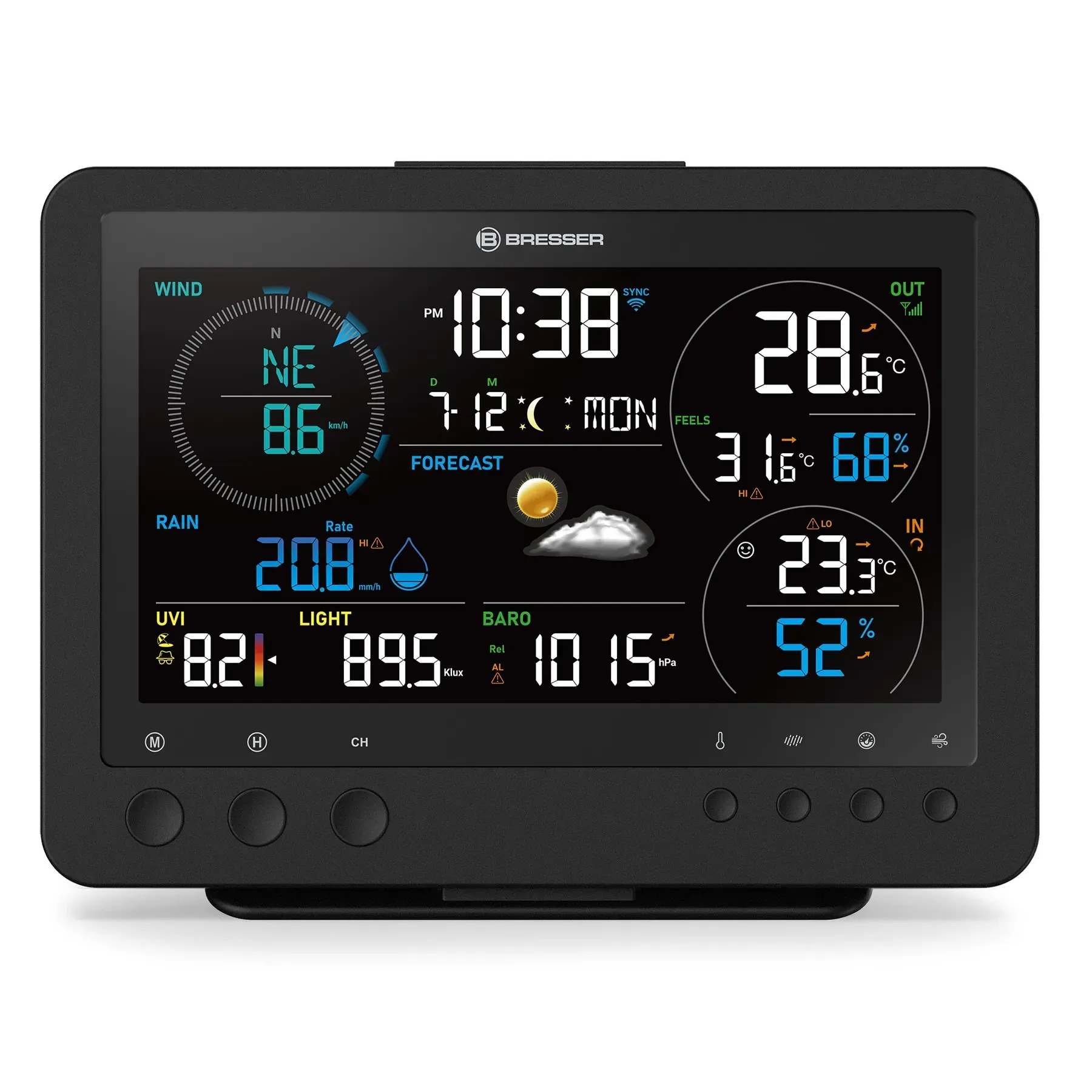 Метеостанция Bresser 8-in-1 Wi-Fi (15199) цена 13999 грн - фотография 2