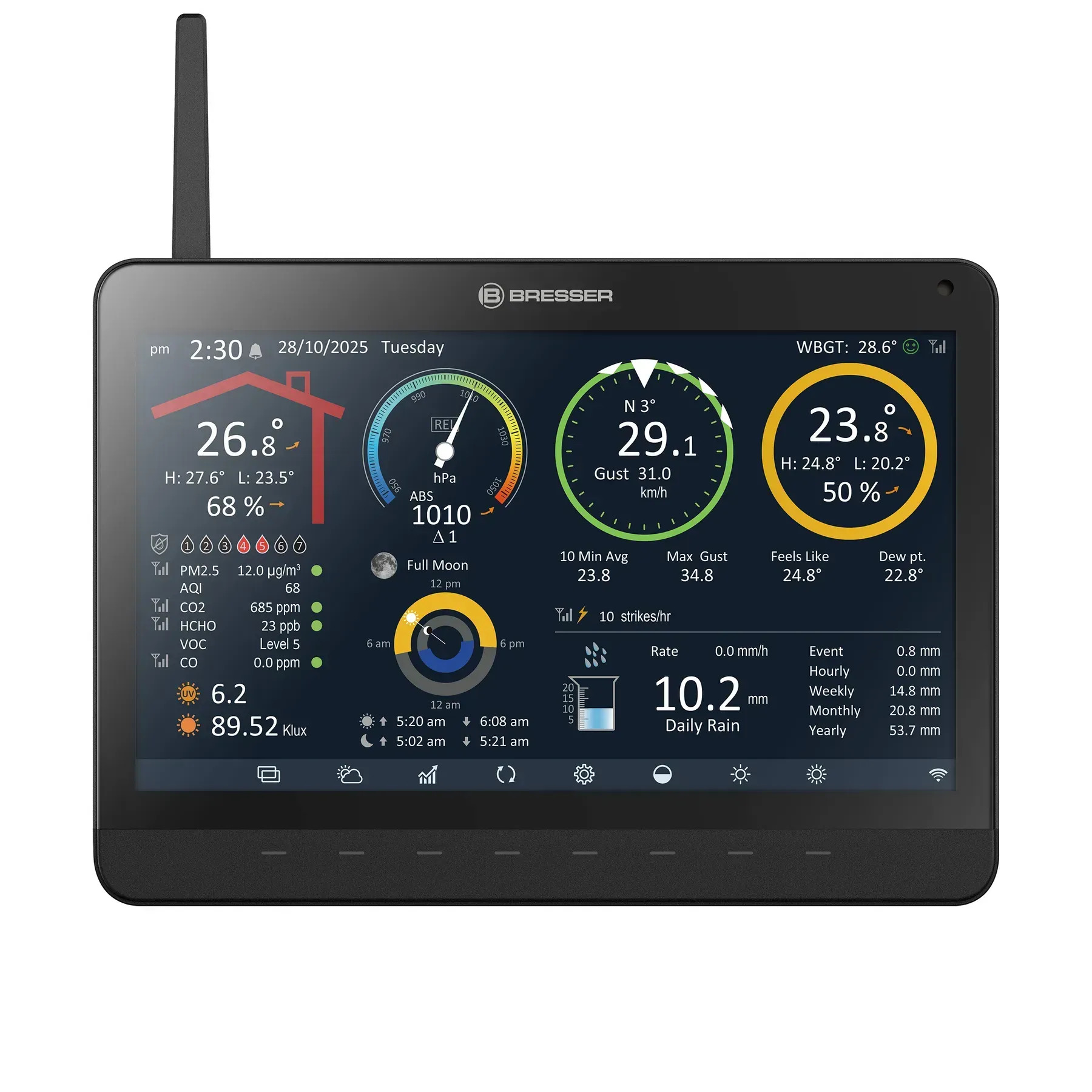 в продаже Метеостанция Bresser MeteoChamp 9-in-1 Wi-Fi Photo Frame (15196) - фото 3