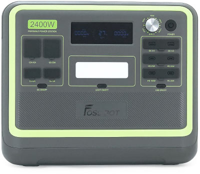 в продаже Портативная зарядная станция Fossibot F2400Air, 2200Вт / 2048Вт*час - фото 3