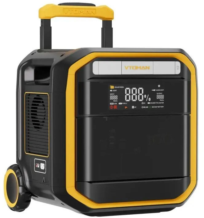 Портативная зарядная станция Vtoman FlashSpeed Pro 3600, 3600Вт / 3096Вт*час цена 76999 грн - фотография 2