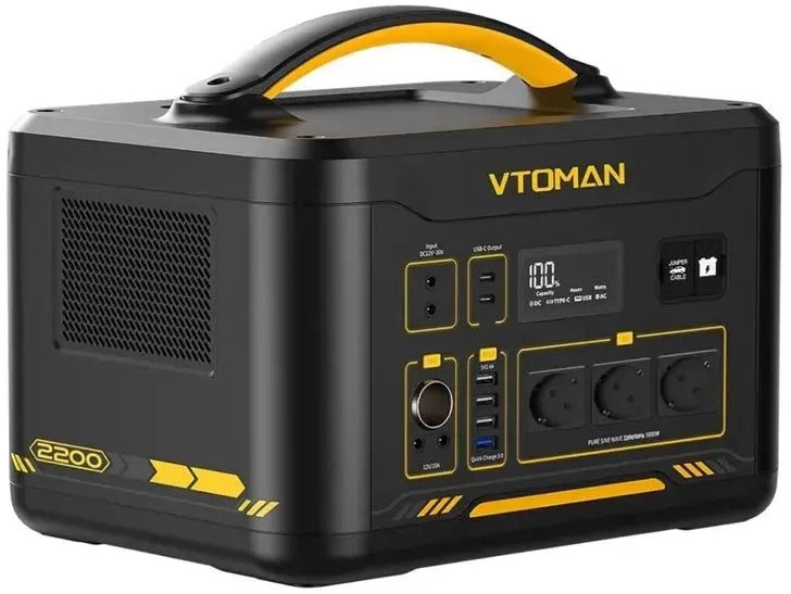 Портативная зарядная станция Vtoman Jump 2200, 2200Вт / 1548Вт*час цена 34499 грн - фотография 2