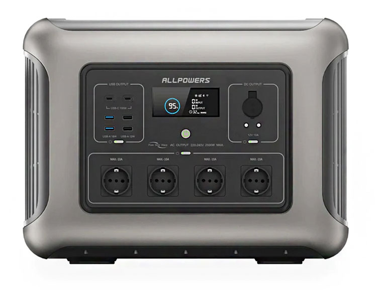 Портативная зарядная станция Allpowers R2500, 2500Вт / 2016Вт*час отзывы - изображения 5