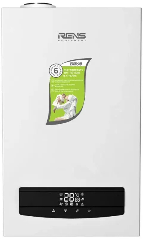 Газовый котел Rens RCB-024 Wi-Fi + коаксиальный комплект цена 33399 грн - фотография 2