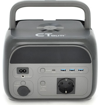 Портативна зарядна станція Ctolity AP400, 400Вт / 345Вт*год ціна 13200 грн - фотографія 2