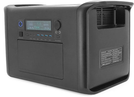 Портативная зарядная станция Ctolity AP2000, 2400Вт / 2048Вт*час цена 58300 грн - фотография 2