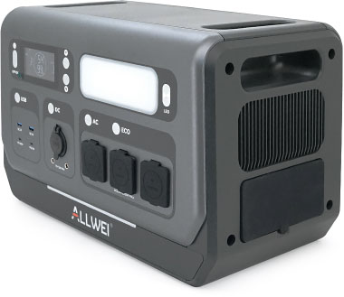 Портативна зарядна станція Allwei SGR-PPS2400-2PRO, 2400Вт / 2048Вт*год ціна 49500 грн - фотографія 2