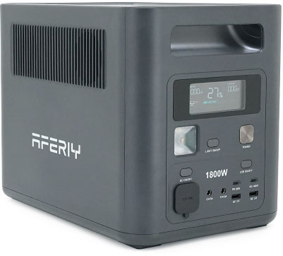 Портативна зарядна станція Aferiy AF-P180, 1800Вт / 1024Вт*год