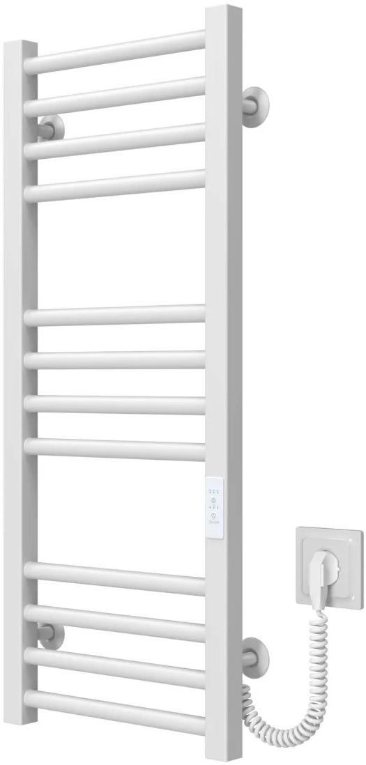 Полотенцесушитель Deffi Lima П12 400x800, белый, WD04, правое подключение (A.LI.80.40.12.E.W.R.4) цена 11780 грн - фотография 2