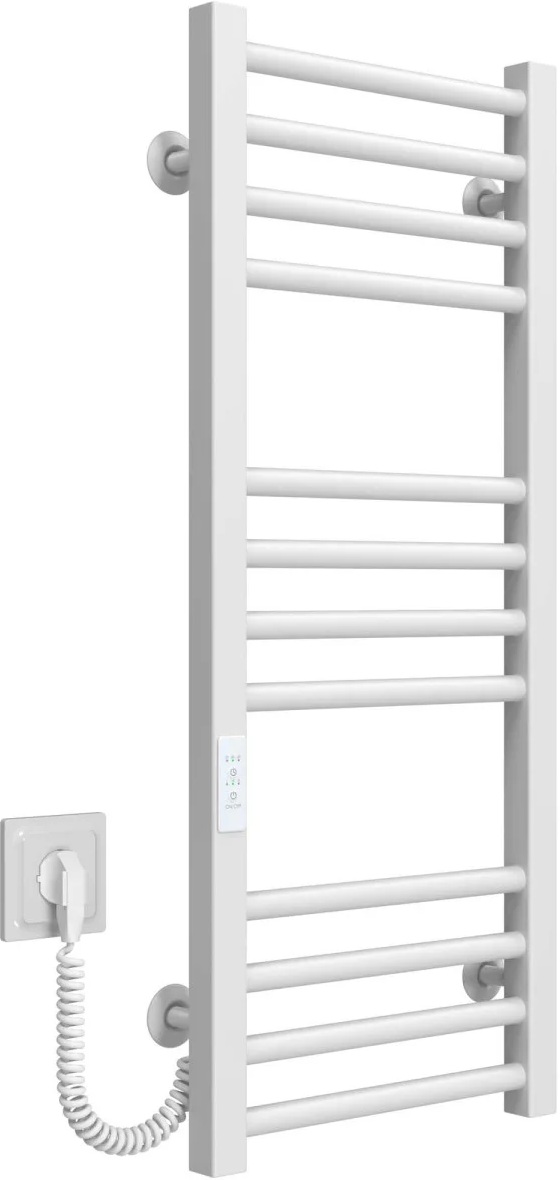 Полотенцесушитель Deffi Lima П12 400x800, белый, WD04, левое подключение (A.LI.80.40.12.E.W.L.4) цена 11780 грн - фотография 2